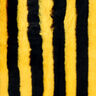 Pelo artificial Riscas de abelha – preto/amarelo,  thumbnail number 1