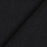 Tecido de mistura de rami lavado a pedra, qualidade pesada – preto,  thumbnail number 3