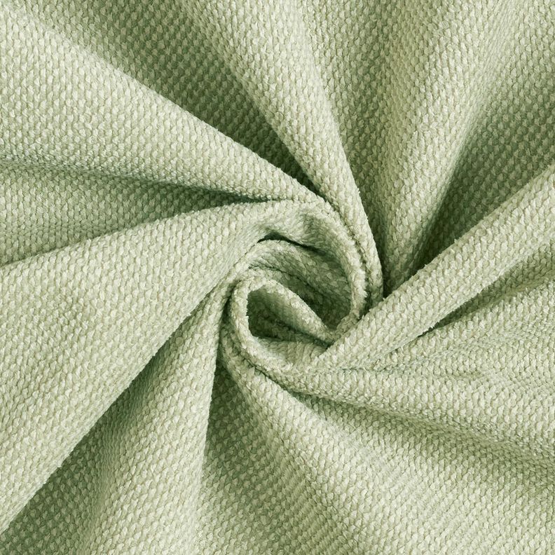 Tecido para estofos Melange macio – verde amarelado,  image number 1