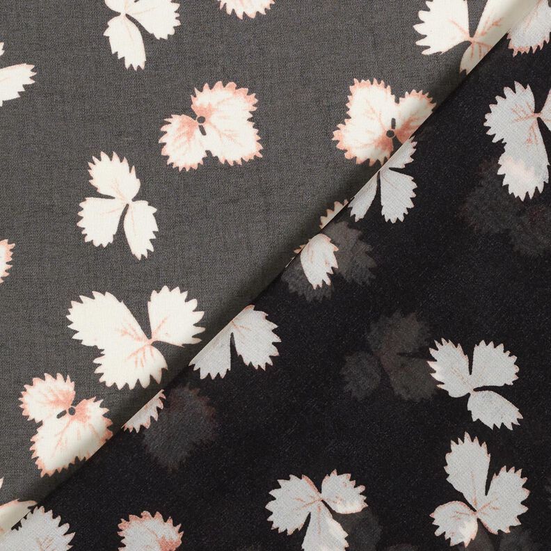Chiffon Folhas – preto/branco,  image number 4