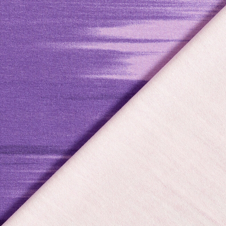Jersey de viscose Gradação de cor Riscas na vertical – beringela/lilás,  image number 6