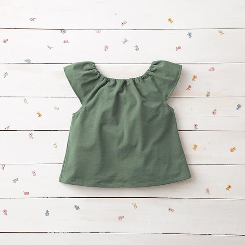 Jersey de algodão médio liso – verde-pinheiro,  image number 7