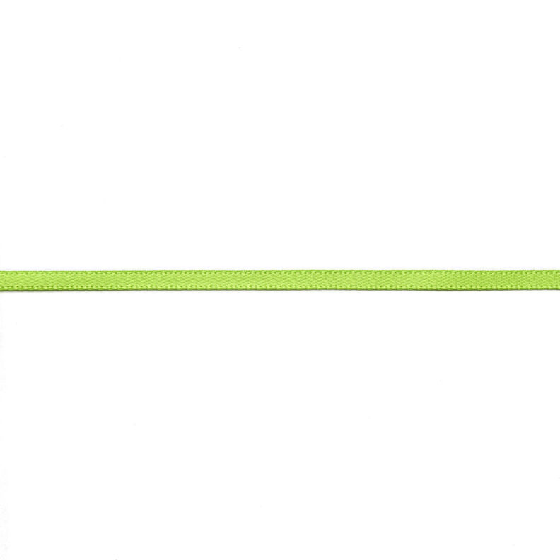 Fita de cetim [3 mm] – verde maçã,  image number 1