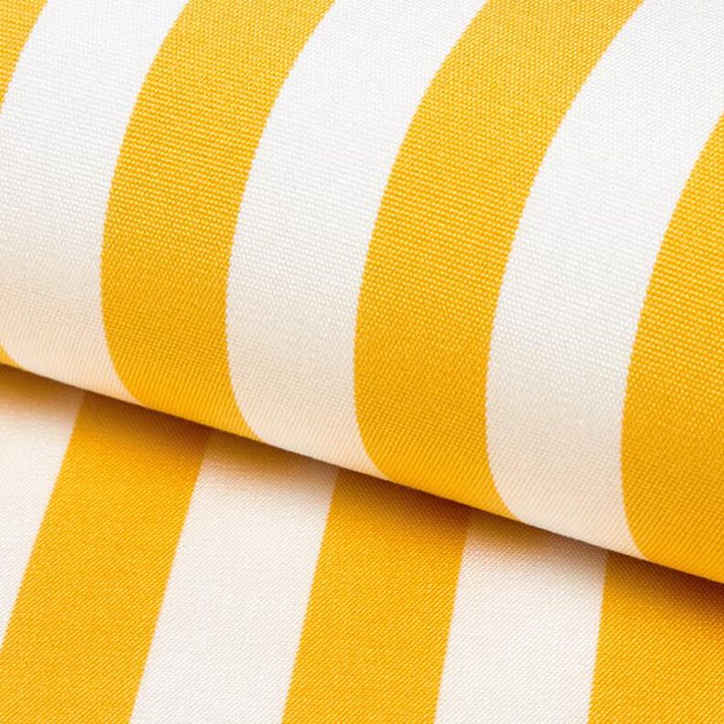 Outdoor Tecido para espreguiçadeiras Riscas longitudinais 45 cm – amarelo,  image number 1