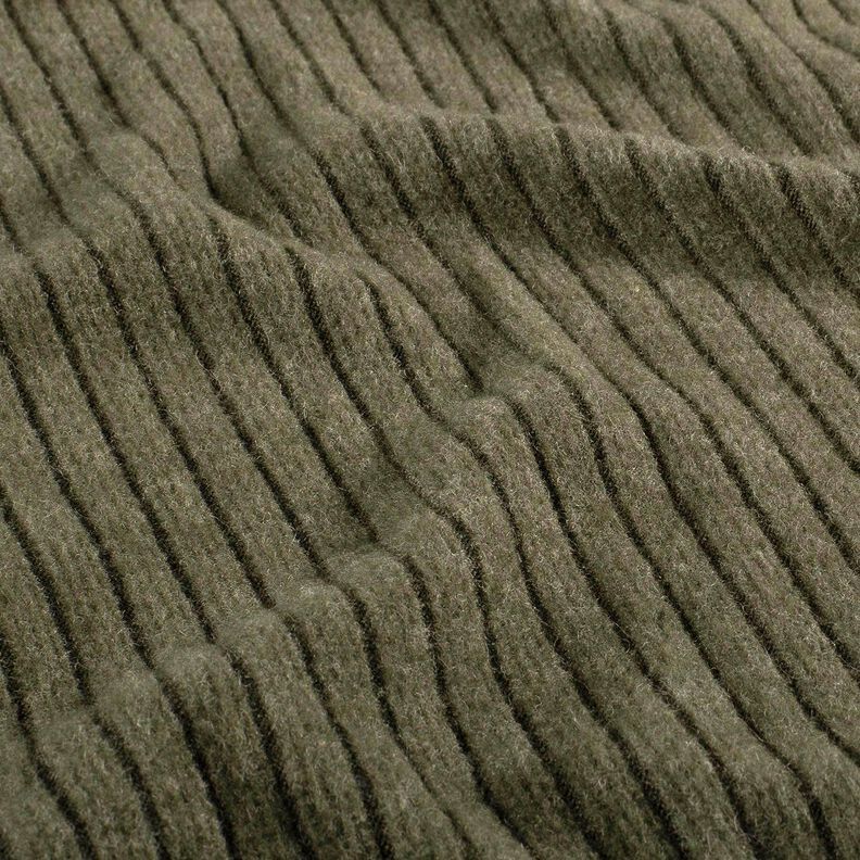 Malha canelada super macia Lisa – pinheiro escuro,  image number 2