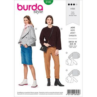 Kurtka, Burda 6185 | 34-44, 