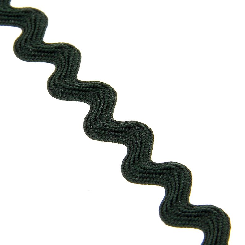 Cordão serrilhado [12 mm] – verde escuro,  image number 1