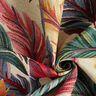 Tecido para decoração Gobelina Folhas de palmeira – bege claro/verde,  thumbnail number 3