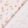 Popelina de algodão Bio Animais surfistas – rosé,  thumbnail number 4