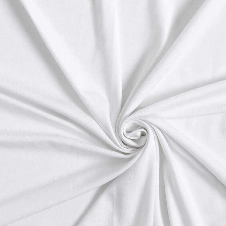 Jersey de viscose Brilho – branco,  image number 1