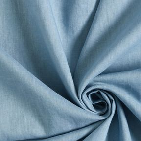 Mistura de linho leve, pré-lavada – azul brilhante, 