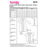 Plus-Size Vestir / Blusa 5818 | Burda | 44-54,  thumbnail number 9