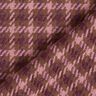 Mistura de lã Xadrez – castanho/rosa-velho escuro,  thumbnail number 5