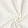 Tecido de algodão Bordado inglês Gotas – branco,  thumbnail number 3