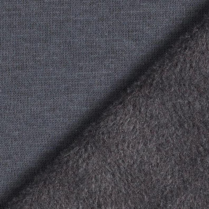 Tecido polar alpino Sweater aconchegante Liso – cinza ardósia,  image number 5