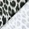 French Terry cardado Leopardo-das-neves Impressão digital – preto/branco,  thumbnail number 4
