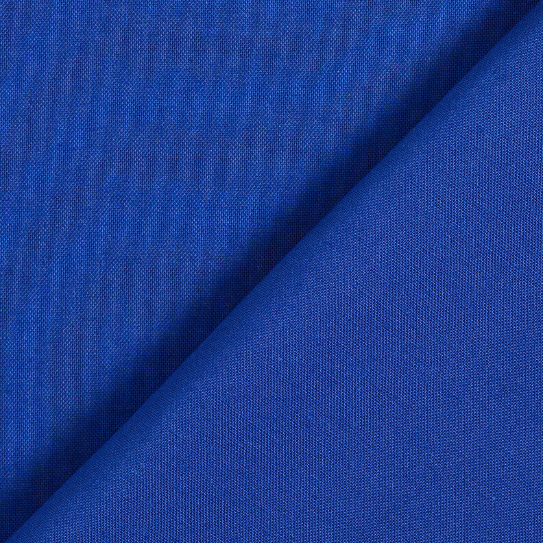 Tecido de algodão Cretone Liso – azul real,  image number 3