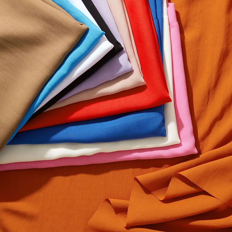 Mistura de viscose Ponto de tafetá Liso – turquesa,  image number 5