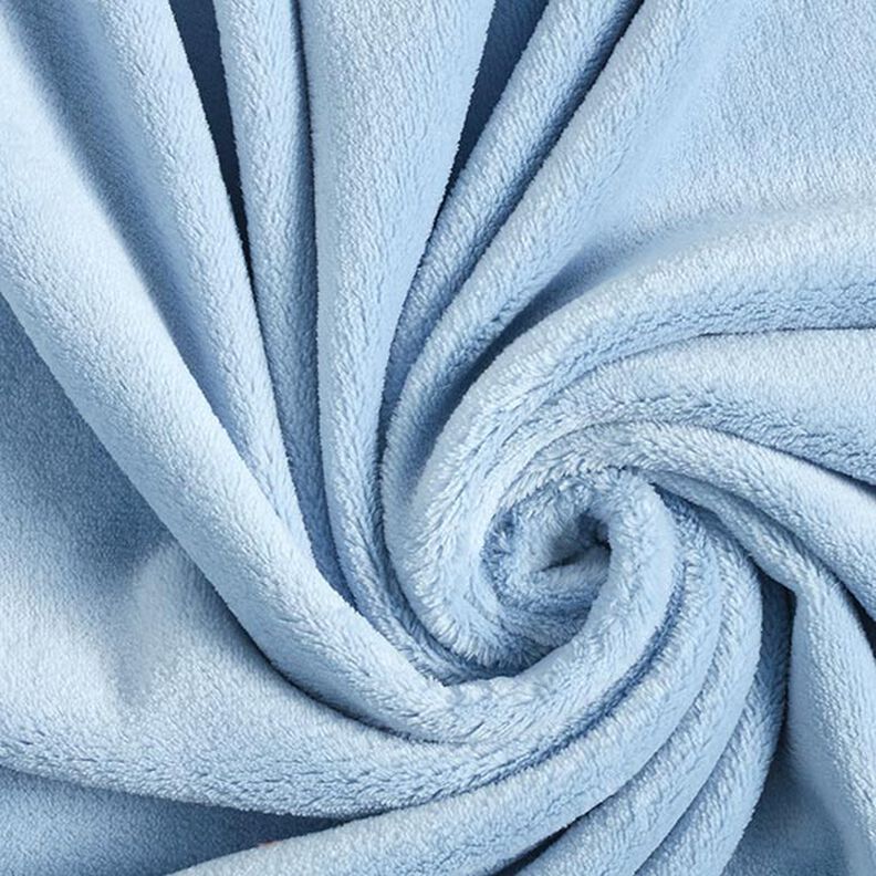 Tecido polar fofinho – azul claro,  image number 1