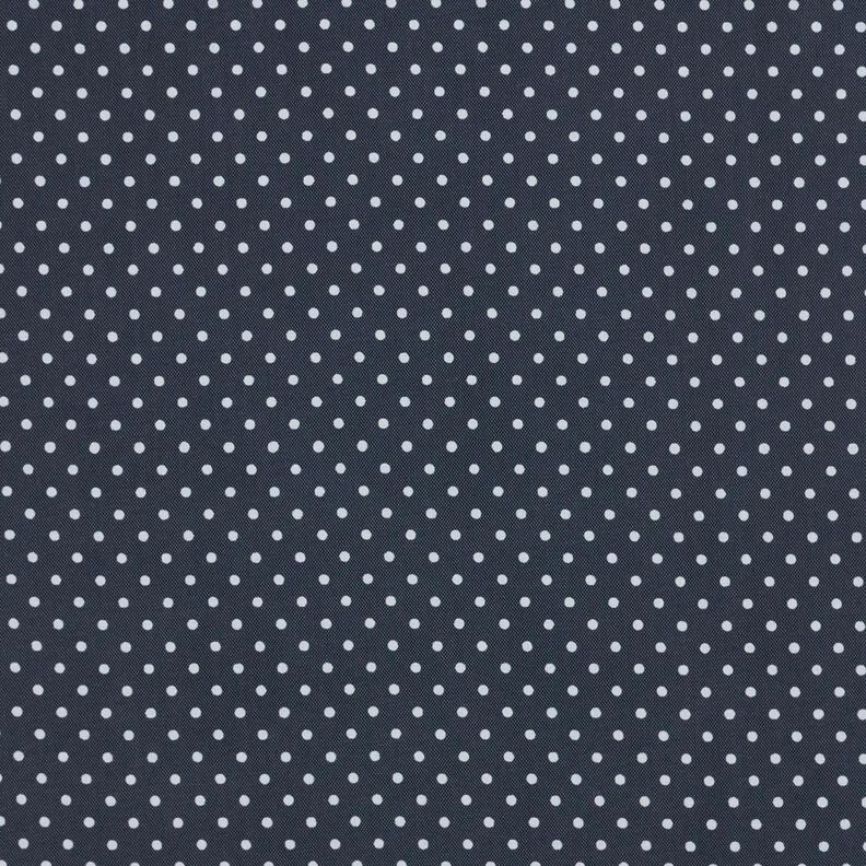 Tecido para forro Polkadots – azul-marinho/branco,  image number 1