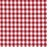 Tecido de algodão Xadrez Vichy 0,5 cm – vermelho/branco,  thumbnail number 1