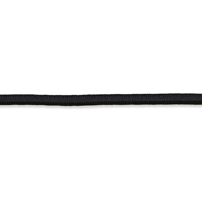 Cordão de borracha [Ø 3 mm] – preto,  image number 1
