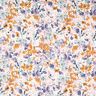 Tecido piqué em favo Flores em aguarela | Poppy Fabrics – branco/lavanda,  thumbnail number 1