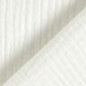 GOTS Musselina de algodão de três camadas – branco sujo,  thumbnail number 5