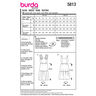Vestir | Burda 5813 | 36-46,  thumbnail number 9