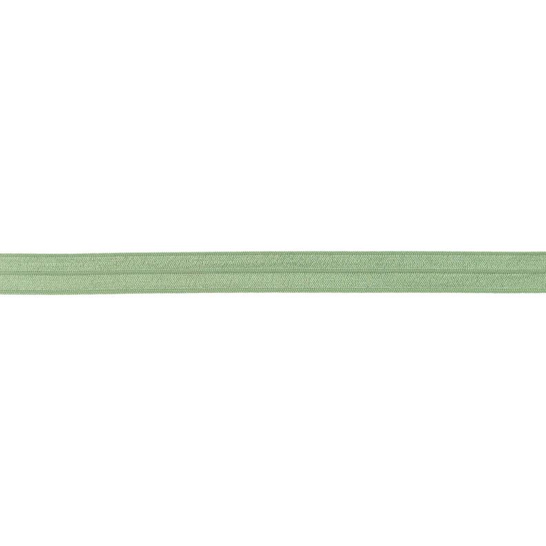 Fita de nastro elástica  brilhante [15 mm] – verde amarelado,  image number 1