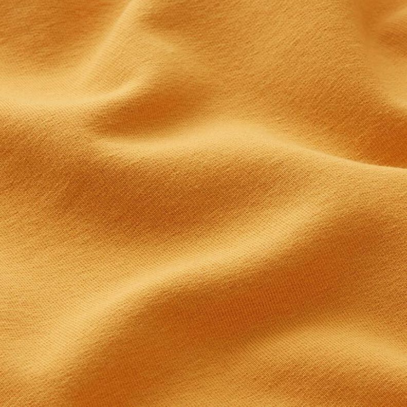 Sweat de algodão leve liso – amarelo-caril,  image number 4