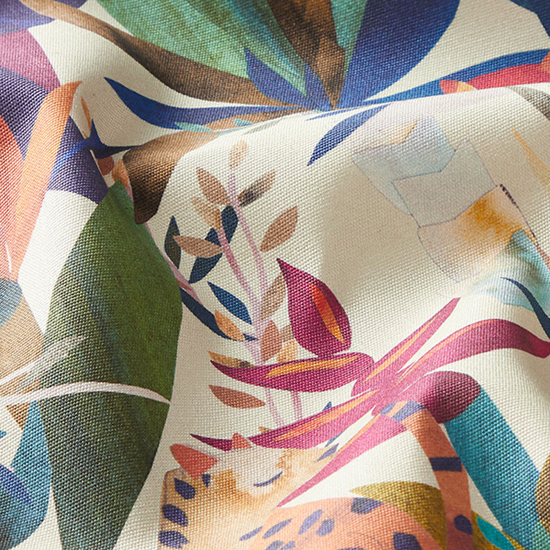 Tecido para exteriores Lona Leopardo – beige,  image number 2