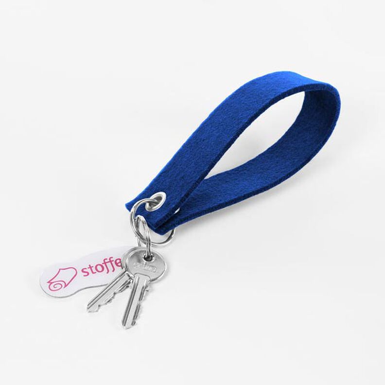 Feltro 90 cm / 3 mm de espessura – azul real,  image number 5