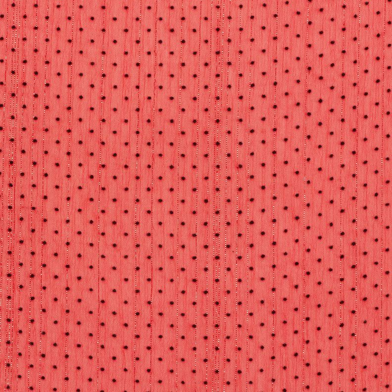 Chiffon Riscas brilho e Pintinhas – vermelho,  image number 1