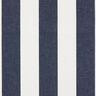Tecido para toldos Riscas Toldo – branco/azul-marinho,  thumbnail number 1