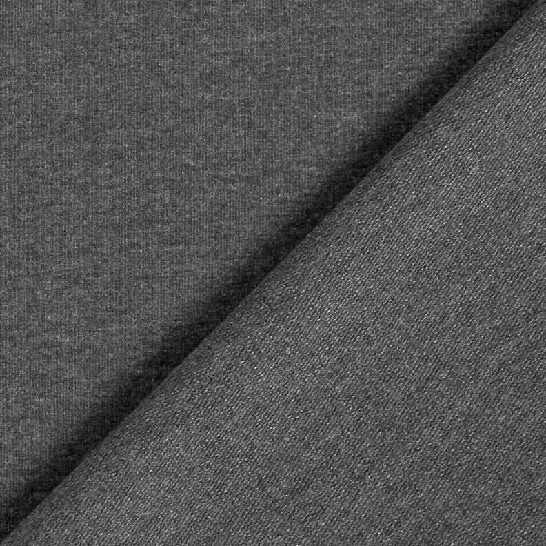 Jersey de algodão médio melange – antracite,  image number 5