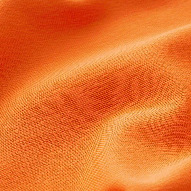 Jersey de algodão médio liso – laranja,  image number 4