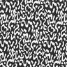 Jersey de viscose Padrão Leo abstrato – preto/branco,  thumbnail number 1