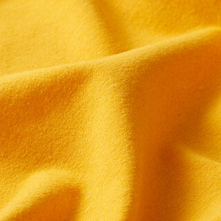 Jersey reciclado Mistura de algodão – amarelo-caril, 