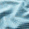 Tecido de lã Príncipe de Gales – turquesa,  thumbnail number 2