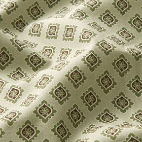 Tecido de algodão Popelina Pequenos losangos – verde-pinheiro, 