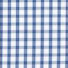 Tecido de algodão Xadrez Camisa – branco/azul,  thumbnail number 1