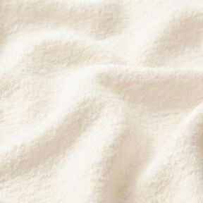 Tecido leve de malha com mistura de viscose e lã – branco sujo | Retalho 70cm, 