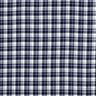 Flanela de algodão Xadrez pequeno – azul-marinho/branco sujo,  thumbnail number 1
