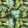 Tecido para exteriores Lona Ananás – verde grama/preto,  thumbnail number 1