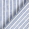 Mistura de linho e algodão Riscas largas – azul ganga/branco sujo,  thumbnail number 4
