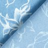 Chambray Flores de verão – azul claro/branco sujo,  thumbnail number 4
