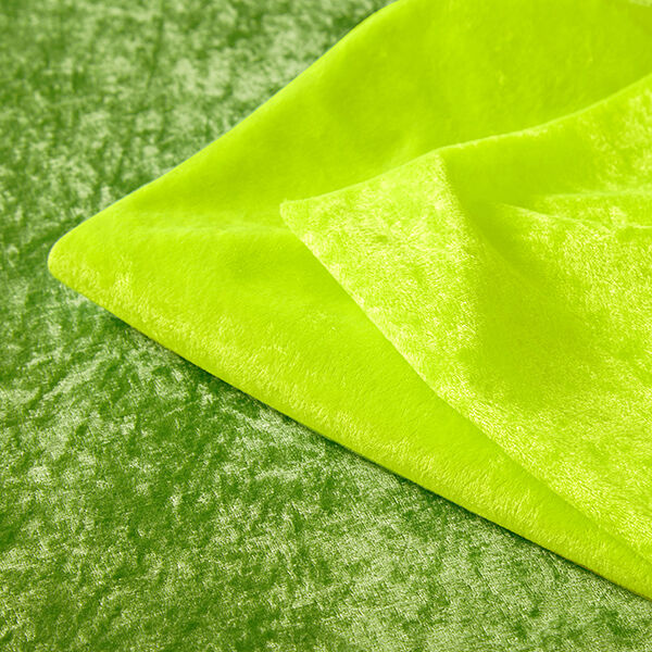 Veludo amarrotado – verde néon,  image number 4