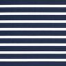 Tecido para fatos de banho Riscas marítimas – azul-noite/branco,  thumbnail number 1