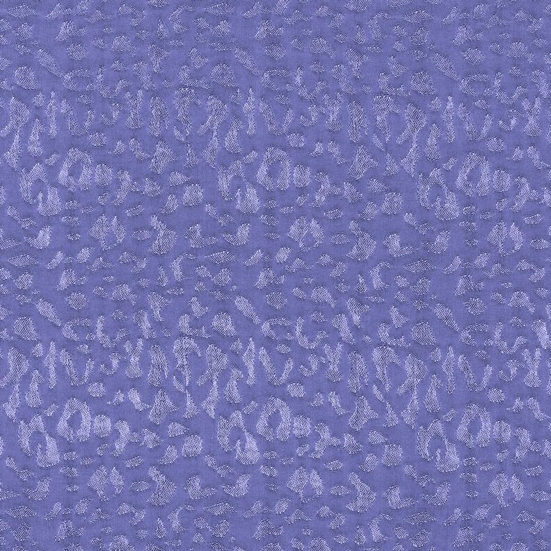 Tecido de viscose Padrão Leo – azul violeta,  image number 1